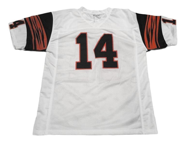 Ken Anderson CUSTOM STITCHED Unsigned Football Jersey White