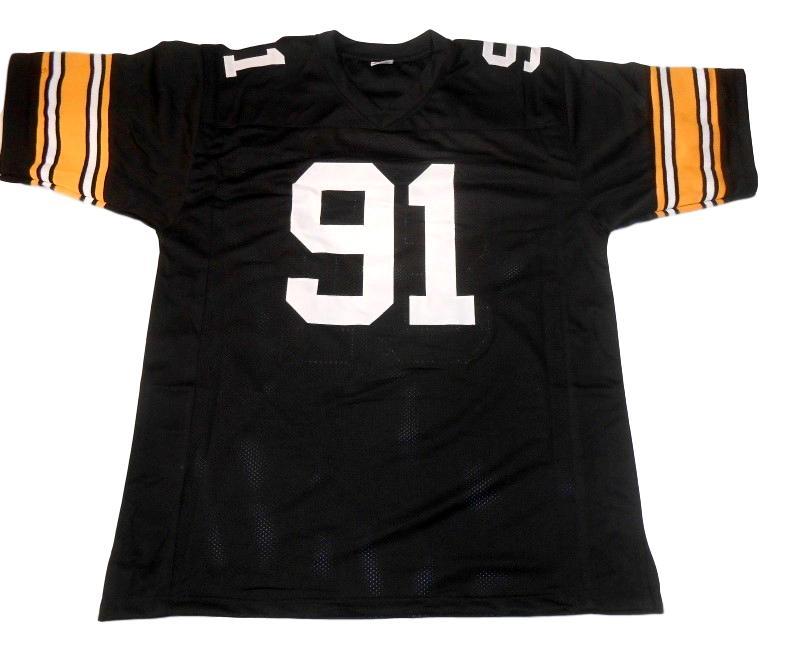 Kevin Greene CUSTOM STITCHED Unsigned Football Jersey Black