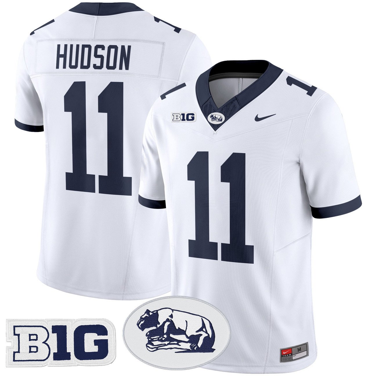 Kyron Hudson Jersey #11 Penn State Nittany Lions 2025 Throwback Limited Stitched