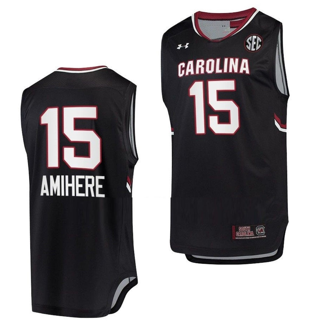 Laeticia Amihere Jersey South Carolina Gamecocks College Basketball Black #15