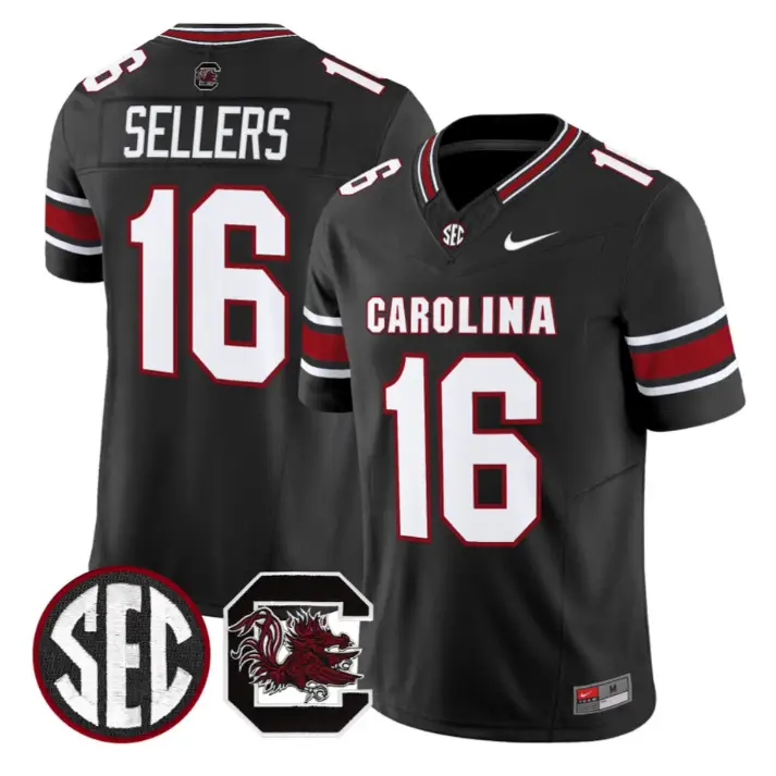 LaNorris Sellers Jersey #16 South Carolina Gamecocks 2026 Stitched