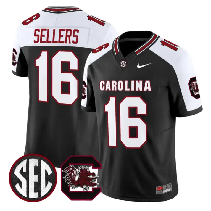 LaNorris Sellers Jersey #16 South Carolina Gamecocks 2026 Stitched