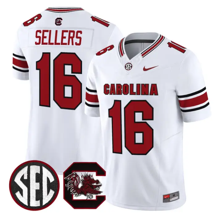 LaNorris Sellers Jersey #16 South Carolina Gamecocks 2026 Stitched