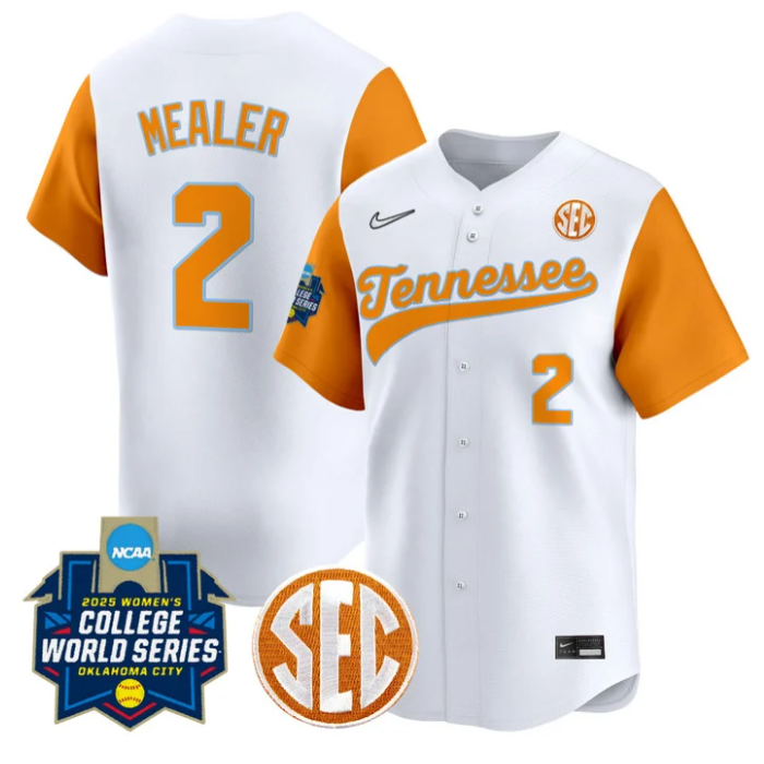 McKenna Gibson Jersey #24 Tennessee Volunteers Softball 2025 World Series Stitched Blue