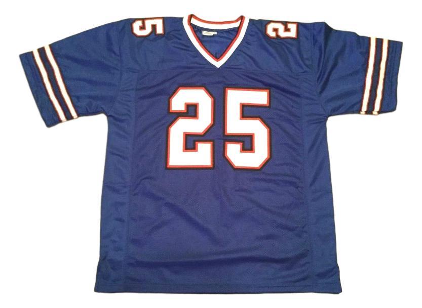 LeSean McCoy CUSTOM STITCHED Unsigned Football Jersey Blue