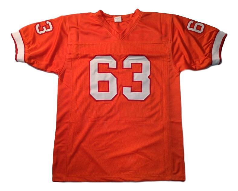 Lee Roy Selmon CUSTOM STITCHED Unsigned Football Jersey Orange
