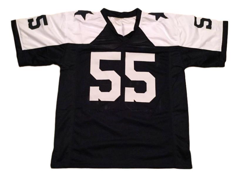 Leighton Vander Esch CUSTOM STITCHED Unsigned Football Jersey Black