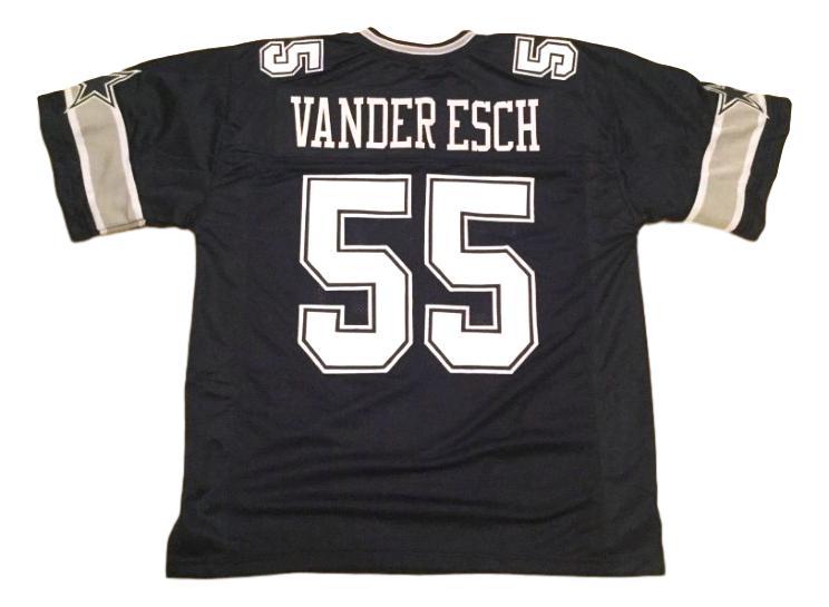 Leighton Vander Esch CUSTOM STITCHED Unsigned Football Black Jersey