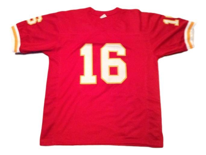 Len Dawson CUSTOM STITCHED Unsigned Football Jersey Red