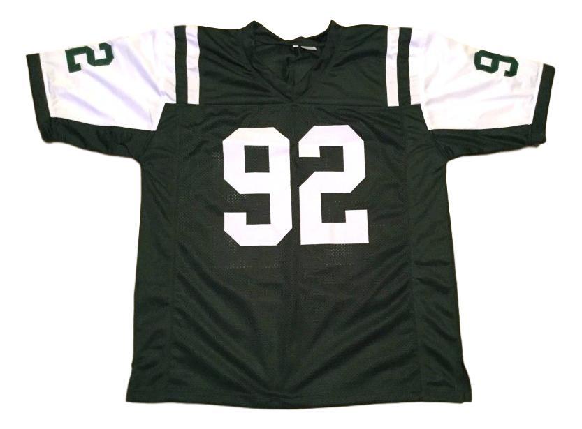 Leonard Williams CUSTOM STITCHED Unsigned Football Jersey Green
