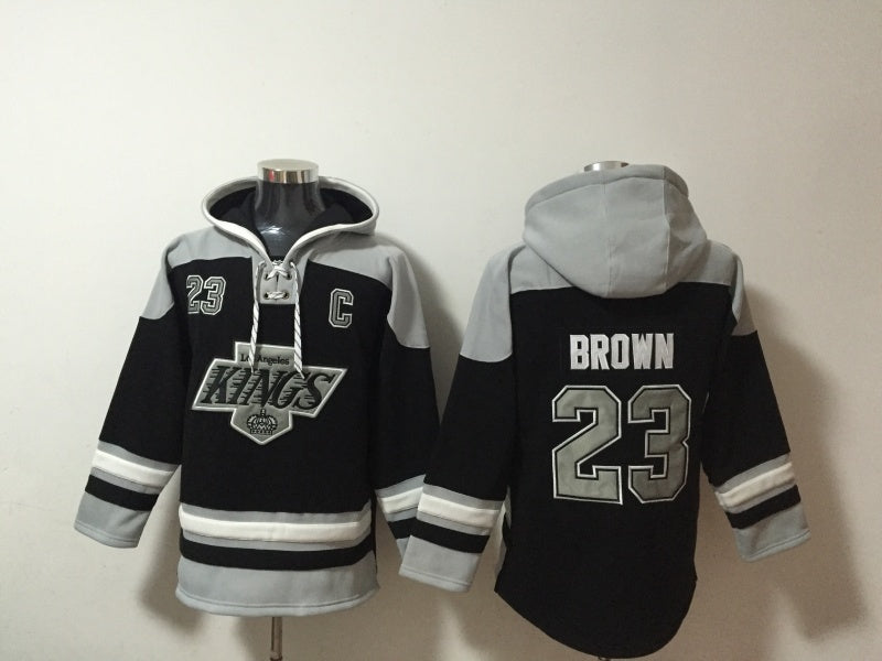 Los Angeles Kings #23 Dustin Brown Pullover Hoodie