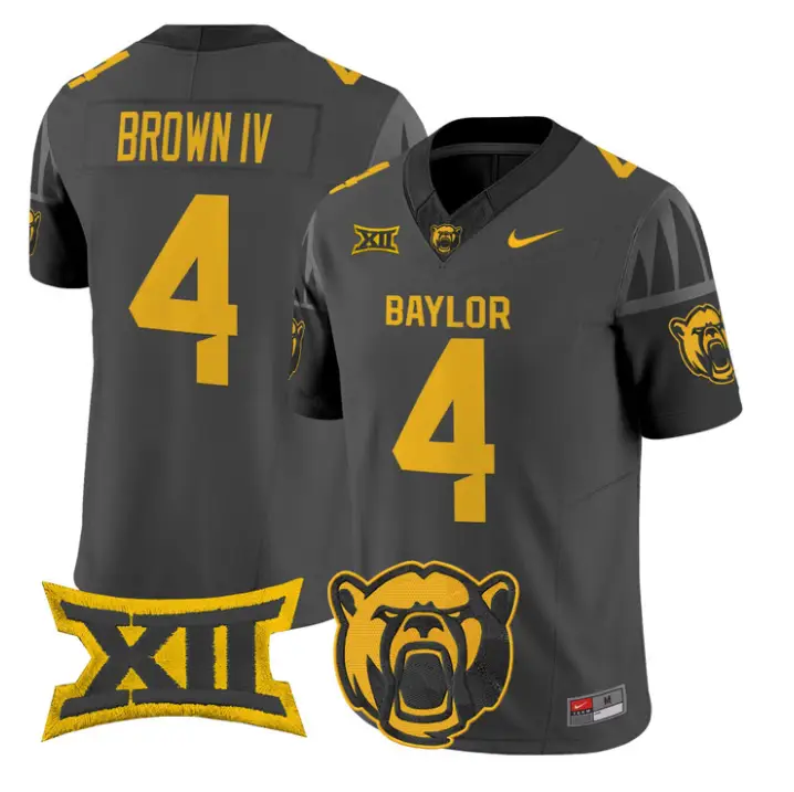 Louis Brown IV Jersey #4 Baylor Bears 2026 Vapor Limited Stitched