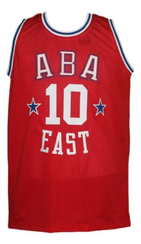 Louis Dampier Jersey #10 Aba East All Star Basketball Red