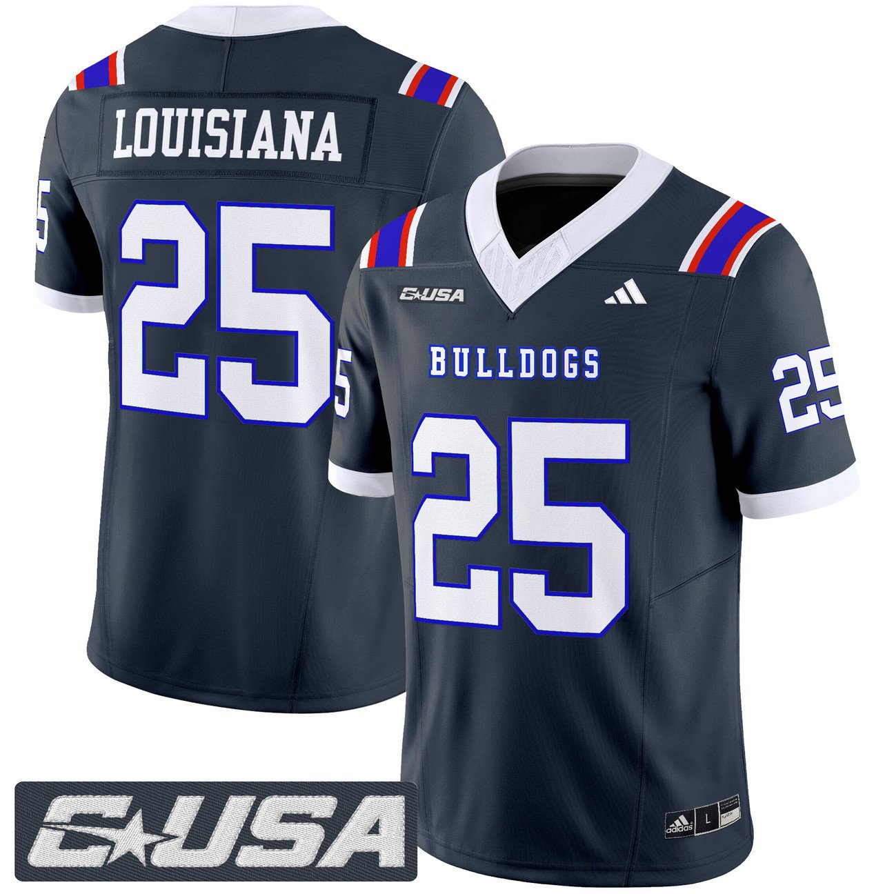 Louisiana Jersey #25 Louisiana Tech Bulldogs 2025 Vapor Limited Stitched