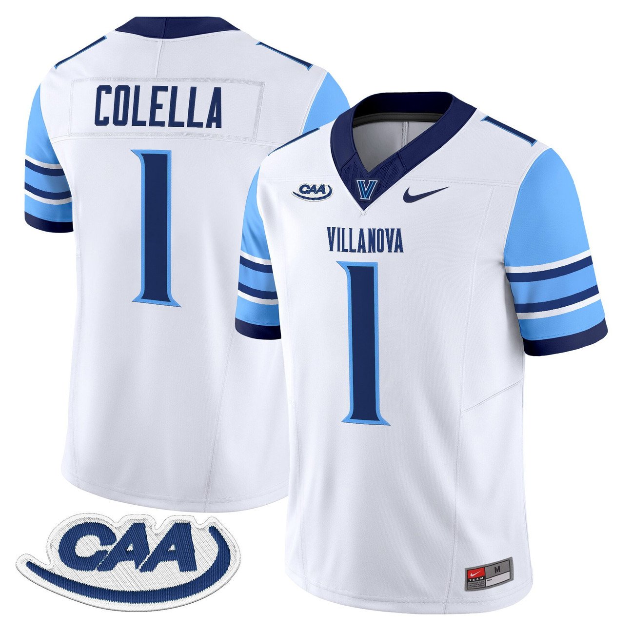 Luke Colella Jersey #1 Villanova Wildcats 2025 Vapor Limited Stitched