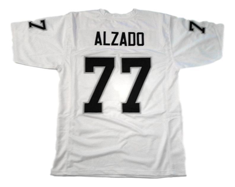 Lyle Alzado CUSTOM STITCHED Unsigned Football Jersey White