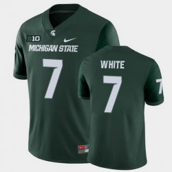 Michigan State Spartans #7 Ricky White College Football Green Game Jersey