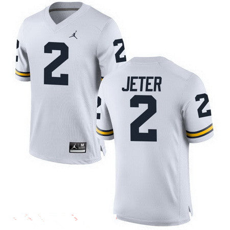 Michigan Wolverines #2 Charles Woodson White Stitched NCAA Brand Jordan College Football Jersey (Copy)