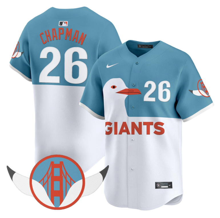 Matt Chapman Jersey #26 San Francisco Giants Seagull 2025 Vapor Premier Limited Stitched
