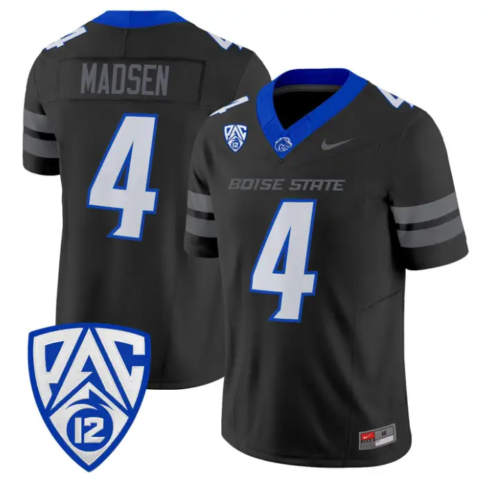 Maddux Madsen Jersey #4 Boise State Broncos 2026 Vapor Limited Stitched