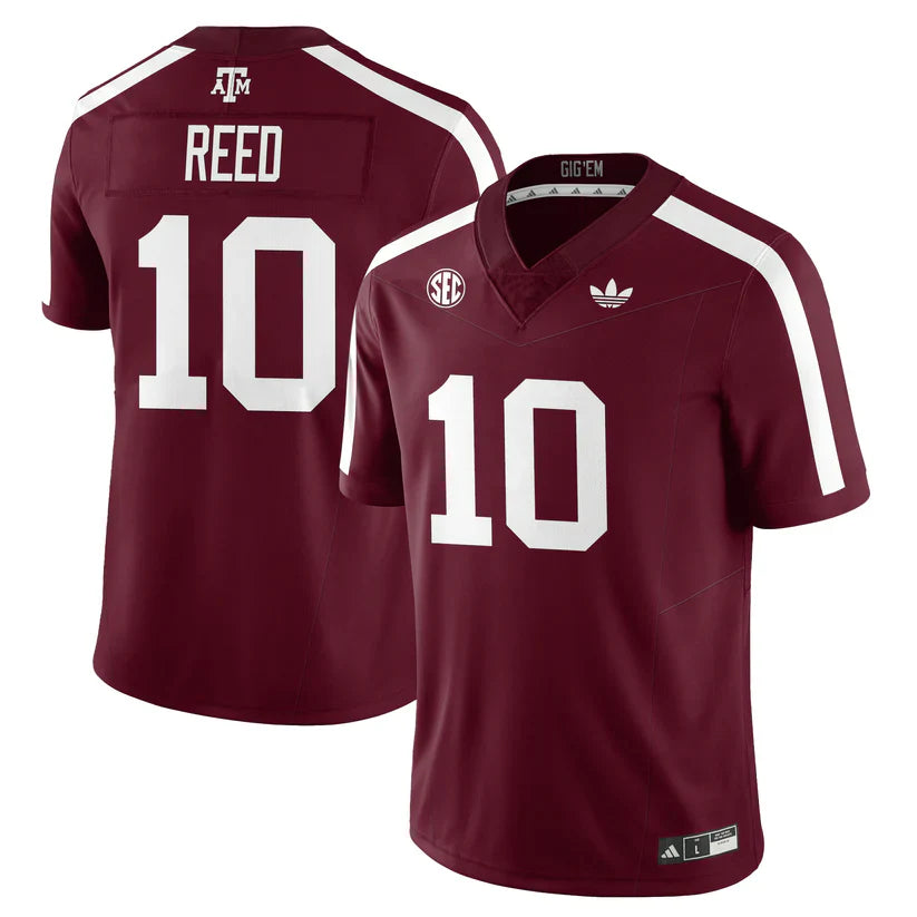 Marcel Reed Jersey #10 Texas A&M Aggies 1975 Throwback Stitched