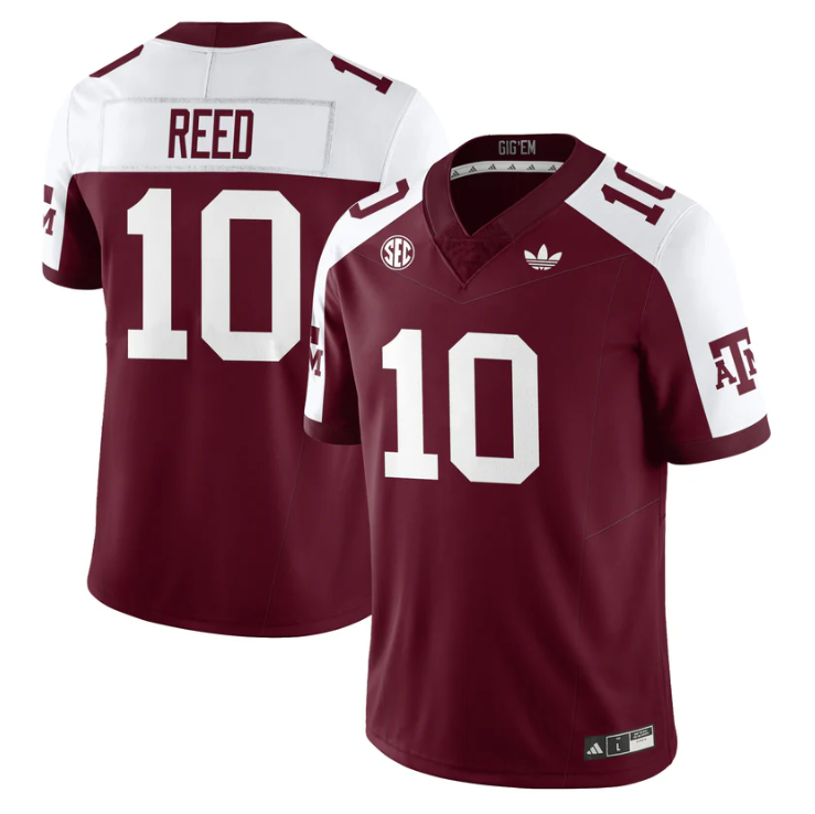 Marcel Reed Jersey #10 Texas A&M Aggies 1975 Throwback Stitched