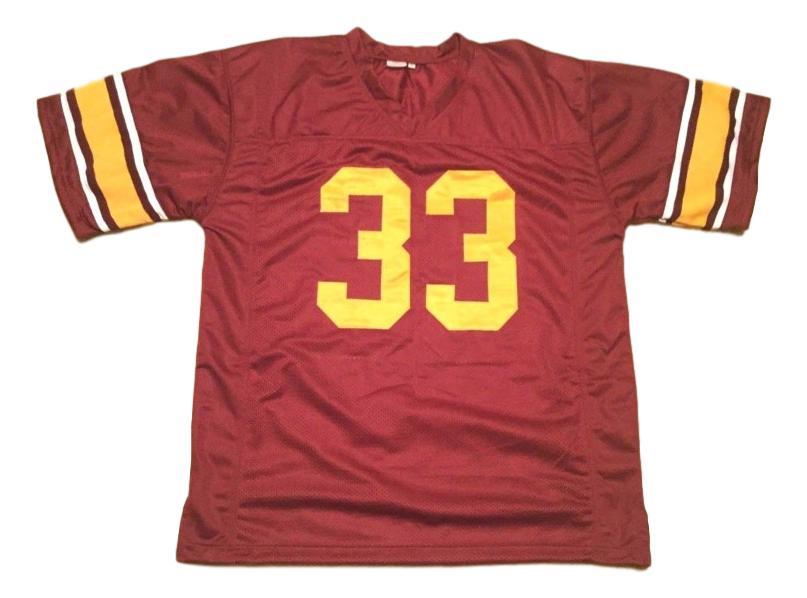Marcus Allen CUSTOM STITCHED Unsigned Football Jersey Maroon
