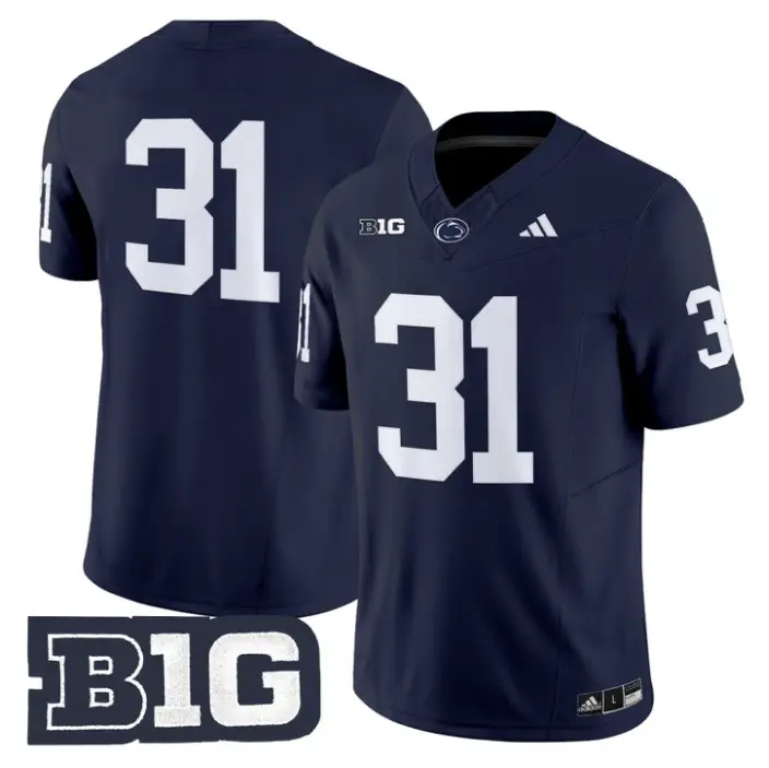 Marcus Neal Jr Jersey #31 Penn State 2026 No Name on Back Limited Stitched