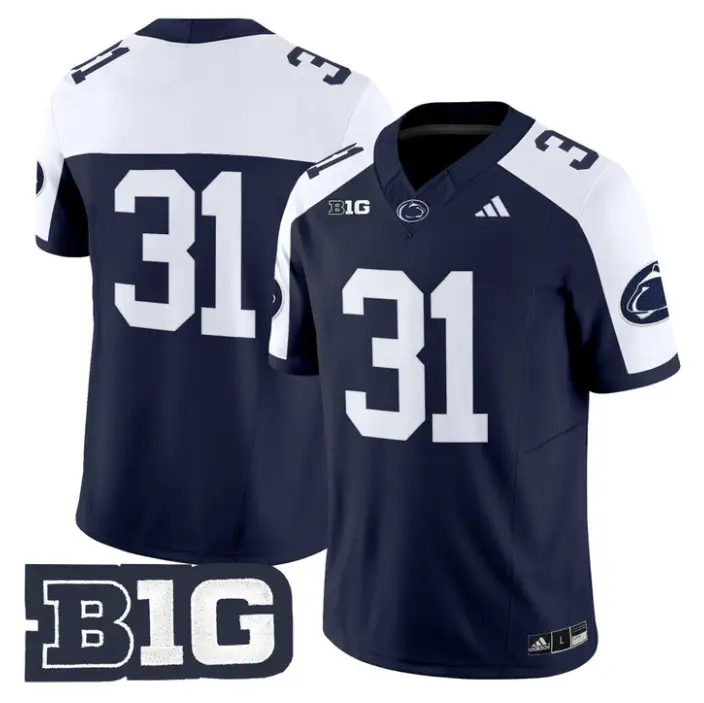 Marcus Neal Jr Jersey #31 Penn State 2026 No Name on Back Limited Stitched