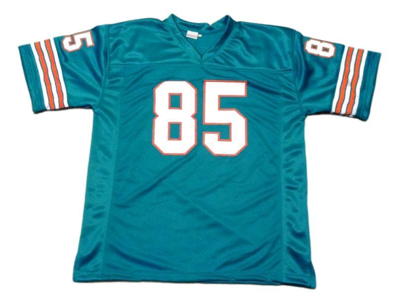 Mark Duper CUSTOM STITCHED Unsigned Football Jersey Teal Green