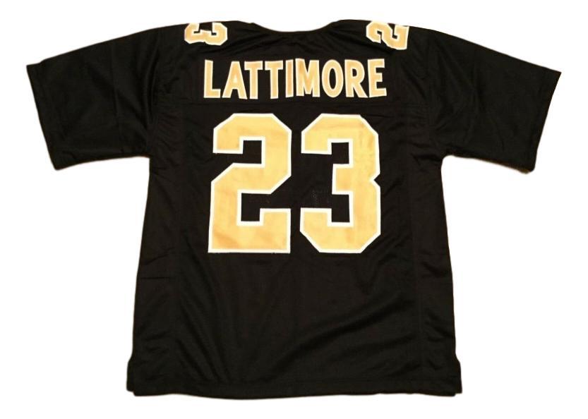 Marshon Lattimore CUSTOM STITCHED Unsigned Football Jersey Black