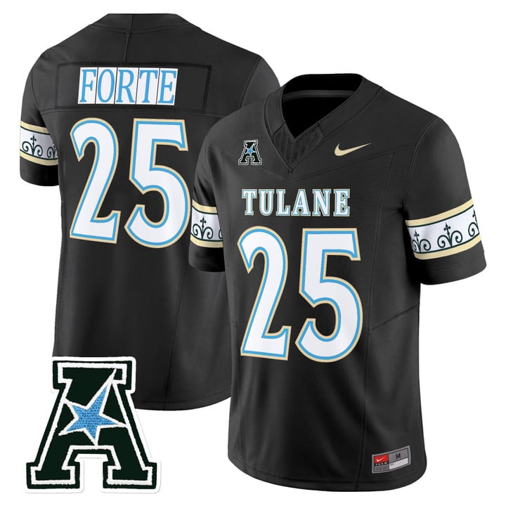 Matt Forte Jersey #25 Tulane Green Wave 2025 City Edition Stitched