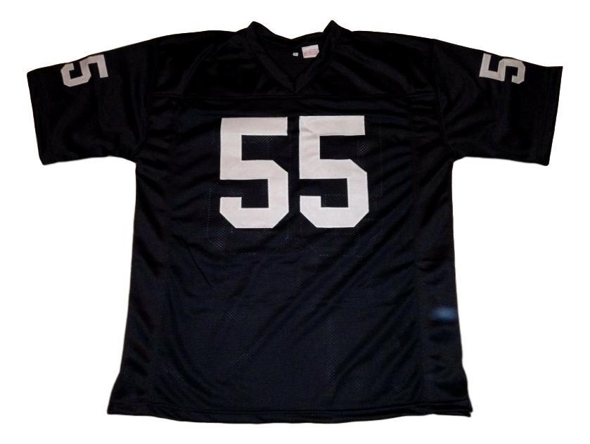 Matt Millen CUSTOM STITCHED Unsigned Football Jersey Black