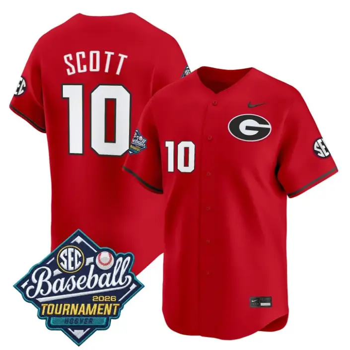 Matt Scott Jersey #10 Georgia Bulldogs Softball Sec Tournament 2026