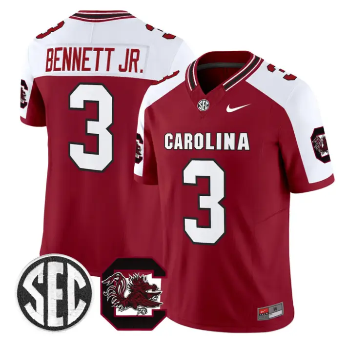Mazeo Bennett Jr Jersey #3 South Carolina Gamecocks 2026 Limited Stitched