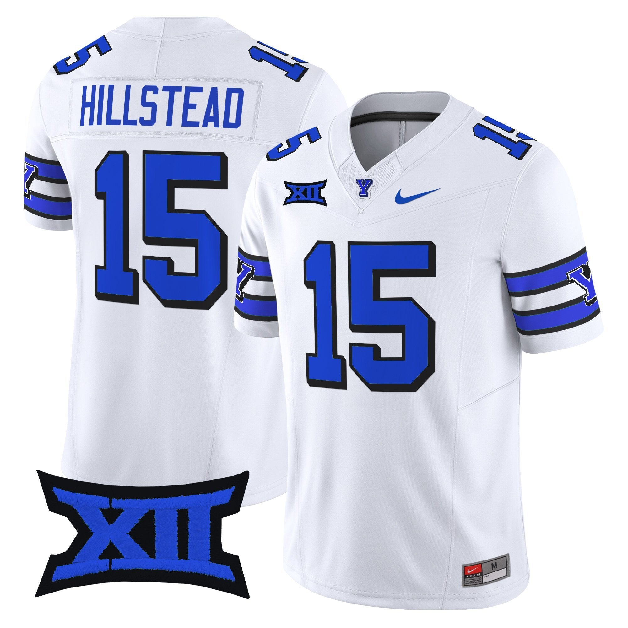McCae Hillstead Jersey #15 BYU Cougars 2025 Vapor Limited Stitched 1996 Throwback