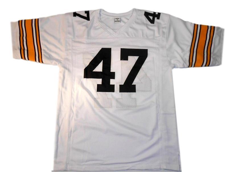 Mel Blount CUSTOM STITCHED Unsigned Football Jersey White