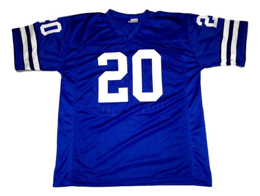Mel Renfro CUSTOM STITCHED Unsigned Football Blue Jersey
