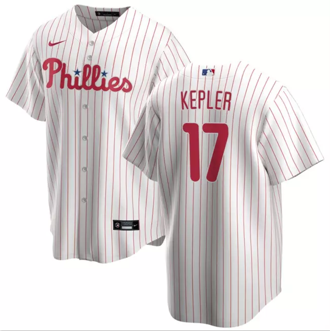 Men's Max Kepler White Cool Base Stitched Jersey #17
