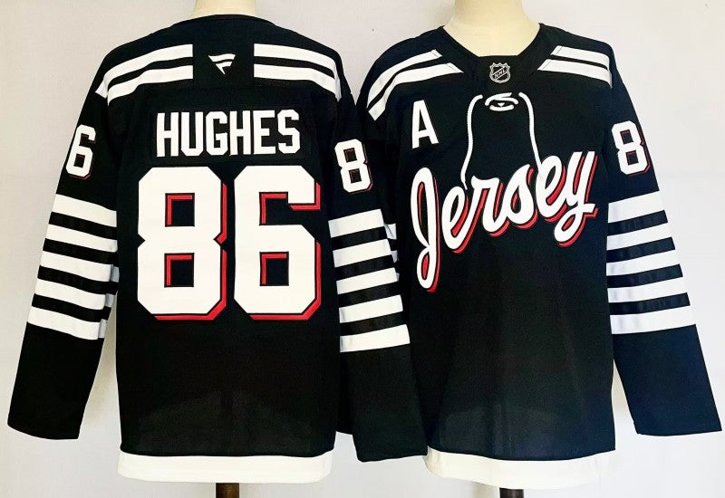 Men's New Jersey Devils #86 Jack Hughes Jersey