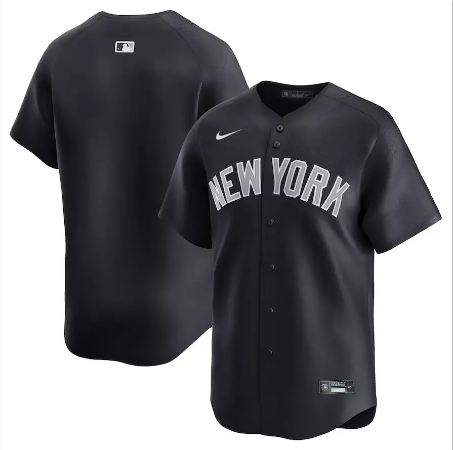 Men's Yankees Navy Alternate Limited Jersey