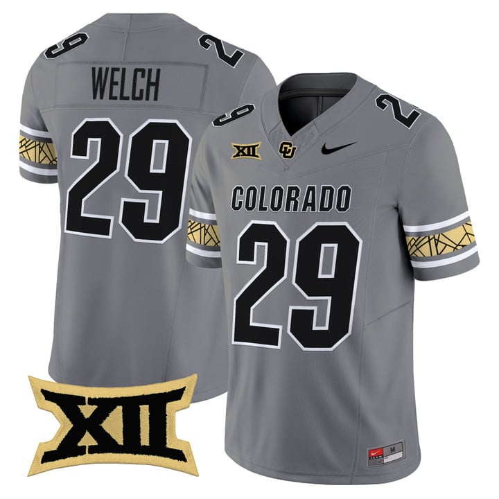 Micah Welch Jersey #29 Colorado Buffaloes 2025 Vapor Limited V2 Stitched