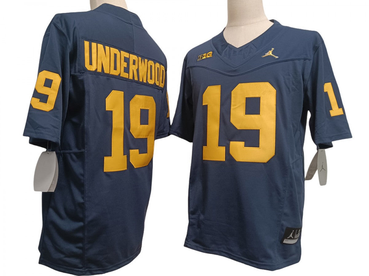 Michigan Wolverines #19 Bryce Underwood Vapor F.U.S.E. Limited Jersey Stitched