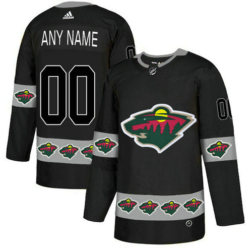 Custom Washington Capitals Jersey 50th Anniversary & 2018 Stanley Cup Champions Patch Black