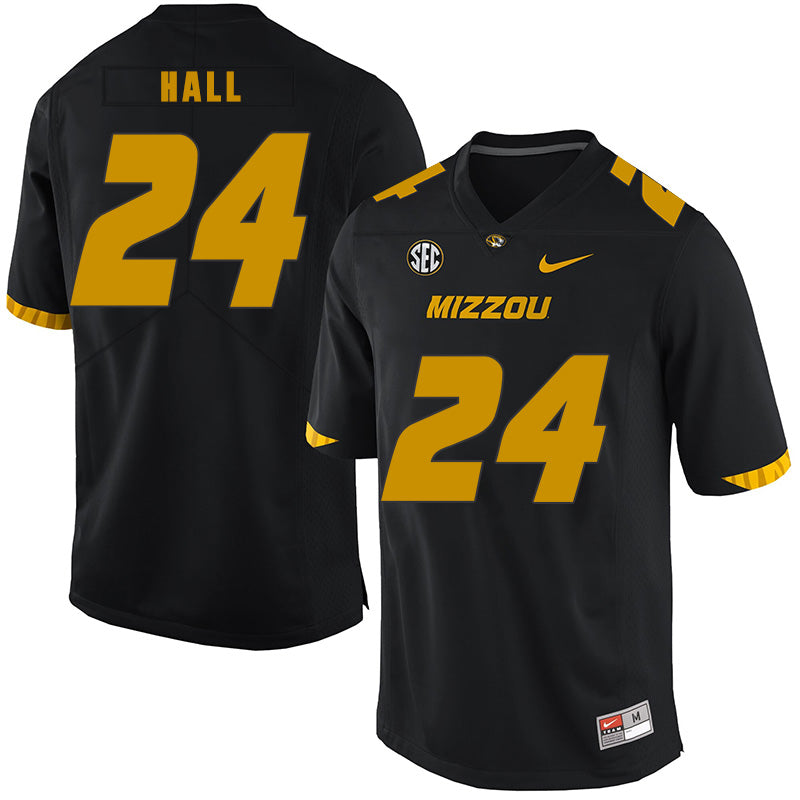 Missouri Tigers #24 Terez Hall NCAA College Football Jersey Black
