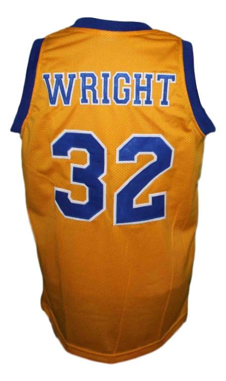 Monica Wright Jersey #32 Crenshaw Love And Basketball Yellow