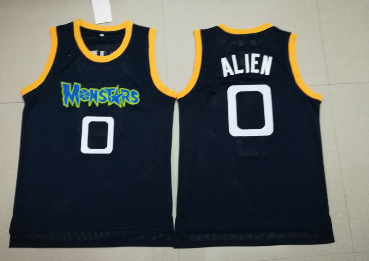 Monstars #0 Space Jam Movie Alien Basketball Jersey