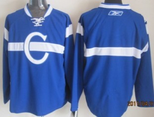 Montreal Canadiens Customized Blue Jersey