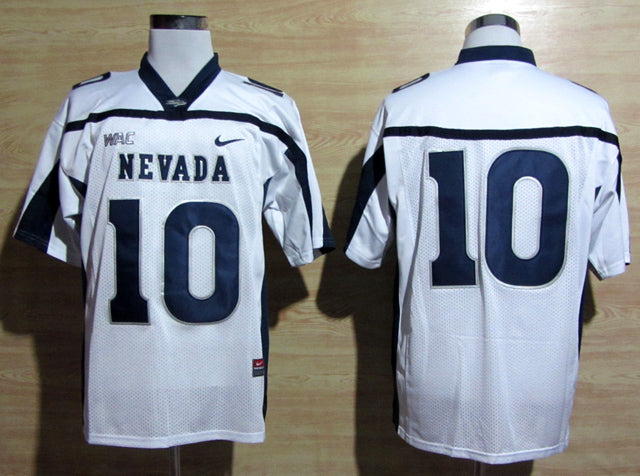 Nevada Wolf Pack Custom Name and Number College Football Jersey White