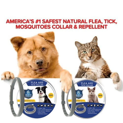 Natural Anti-flea, Tick and Mosquito Collar